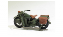 Harley Davidson WLA Flathead (military) 1942, масштабная модель, 1:18, 1/18, *MAISTO*, Harley-Davidson