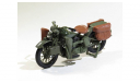 Harley Davidson WLA Flathead (military) 1942, масштабная модель, 1:18, 1/18, *MAISTO*, Harley-Davidson