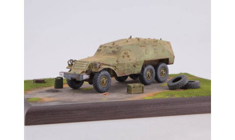 Сборная модель Бронетранспортёр БТР-152К (KIT), сборная модель автомобиля, scale43, AVD Models