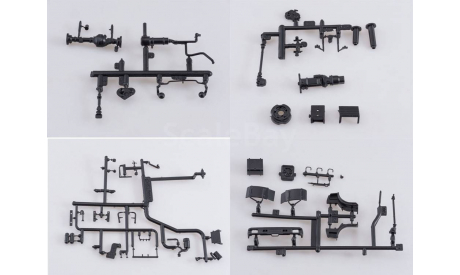 Сборная модель АЦ-3-40 (43502), сборная модель автомобиля, AVD Models, 1:43, 1/43