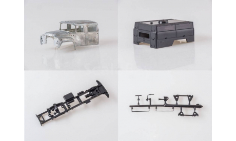 Сборная модель АЦ-40 (130), 1977 г, сборная модель автомобиля, AVD Models, 1:43, 1/43