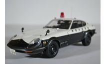 Fairlady 240ZG (HS30H)  KANAGAWA Pref. Police Car (08216A Nissan), масштабная модель, Kyosho, 1:18, 1/18