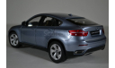 BMW X6 Active Hybrid (E71) голубой мет., масштабная модель, Kyosho, 1:18, 1/18