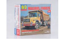 Сборная модель Magirus-290D26K самосвал !!!!100% комплектность!!!, сборная модель автомобиля, AVD Models, scale43
