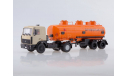 МАЗ-5432 (бежевый) с полуприцепом НЕФАЗ-96742, масштабная модель, 1:43, 1/43, Автоистория (АИСТ)