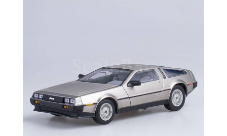 1981 De Lorean DMC 12 Coupe Stainless Steel Finish, масштабная модель, 1:18, 1/18, Sunstar