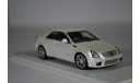 Cadillac CTS-V Sedan 2011 White Diamond, масштабная модель, Luxury, scale43