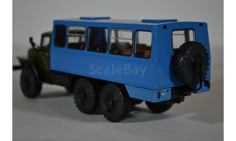Вахтовый автобус НЕФАЗ-42112 (4320), масштабная модель, Автоистория (АИСТ), scale43