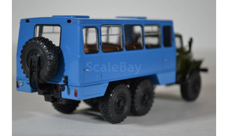Вахтовый автобус НЕФАЗ-42112 (4320), масштабная модель, Автоистория (АИСТ), scale43