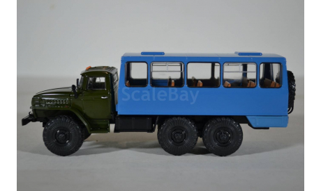 Вахтовый автобус НЕФАЗ-42112 (4320), масштабная модель, Автоистория (АИСТ), scale43
