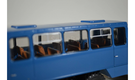 Вахтовый автобус НЕФАЗ-42112 (4320), масштабная модель, Автоистория (АИСТ), scale43