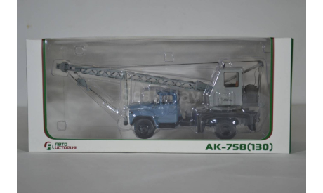Автокран АК-75В (130), масштабная модель, Автоистория (АИСТ), scale43