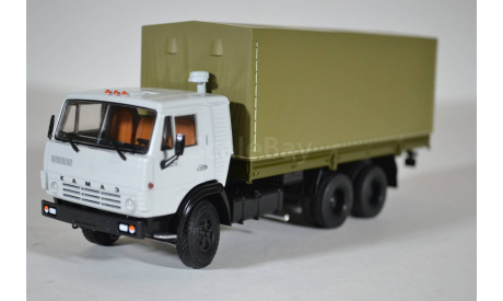 КАМАЗ-53212 бортовой с тентом, масштабная модель, ПАО КАМАЗ, 1:43, 1/43