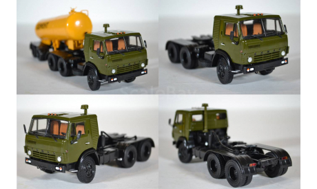 КАМАЗ-54112 с полуприцепом-цементовозом ТЦ-11, масштабная модель, ПАО КАМАЗ, scale43