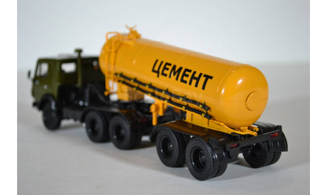 КАМАЗ-54112 с полуприцепом-цементовозом ТЦ-11, масштабная модель, ПАО КАМАЗ, scale43