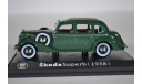 Skoda Superb 913 1938 Dark Green, масштабная модель, Škoda, Abrex, 1:43, 1/43