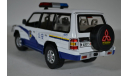 Mitsubishi Pajero Long 3.5 V6 China Police (GongAn), масштабная модель, Sunstar, scale18