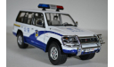 Mitsubishi Pajero Long 3.5 V6 China Police (GongAn), масштабная модель, Sunstar, scale18