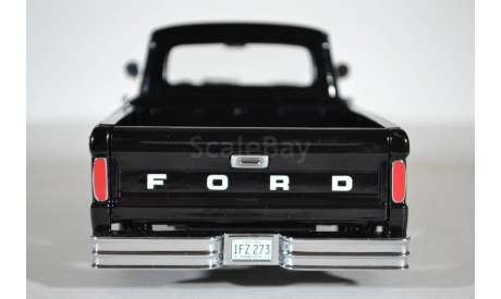 Ford F-100 Custom Cab Pickup - Raven Black (Sunstar 1273 1965), масштабная модель, scale18
