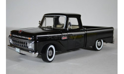 Ford F-100 Custom Cab Pickup - Raven Black (Sunstar 1273 1965)