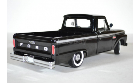 Ford F-100 Custom Cab Pickup - Raven Black (Sunstar 1273 1965), масштабная модель, scale18