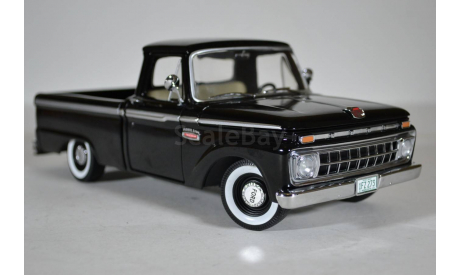 Ford F-100 Custom Cab Pickup - Raven Black (Sunstar 1273 1965), масштабная модель, scale18