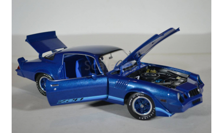 CHEVROLET Camaro Z28 1979 темно-синий мет, масштабная модель, Greenlight Collectibles, 1:18, 1/18
