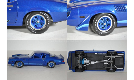 CHEVROLET Camaro Z28 1979 темно-синий мет, масштабная модель, Greenlight Collectibles, 1:18, 1/18