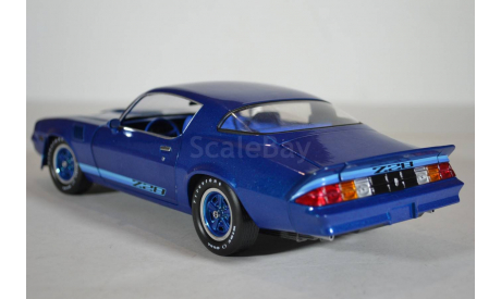 CHEVROLET Camaro Z28 1979 темно-синий мет, масштабная модель, Greenlight Collectibles, 1:18, 1/18