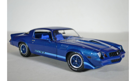 CHEVROLET Camaro Z28 1979 темно-синий мет, масштабная модель, Greenlight Collectibles, 1:18, 1/18