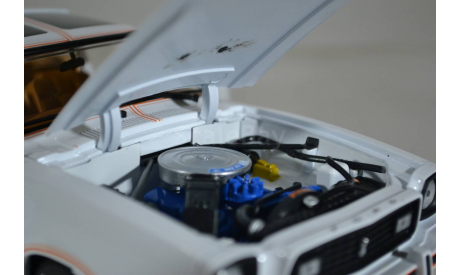 FORD Mustang II King Cobra 1978 белый золотой, масштабная модель, Greenlight Collectibles, 1:18, 1/18