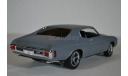 CHEVROLET Chevelle SS 1970 Fast & Furious (из кф Форсаж IV) серый, масштабная модель, Greenlight Collectibles, 1:18, 1/18