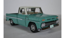 Chevrolet C-10 Styleside Pickup - Ivory  Light Green 1965, масштабная модель, Sunstar, scale18