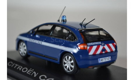 Citroen C4 2009 (рестайлинг) « Gendarmerie », масштабная модель, Citroën, Norev, 1:43, 1/43