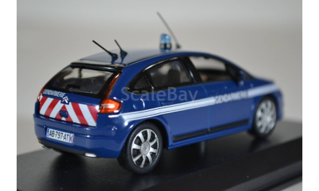 Citroen C4 2009 (рестайлинг) « Gendarmerie », масштабная модель, Citroën, Norev, 1:43, 1/43