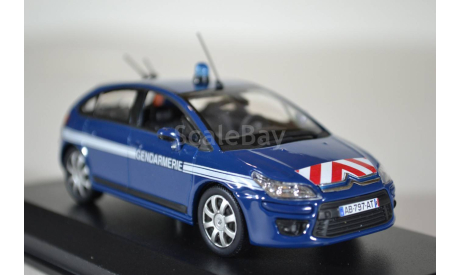 Citroen C4 2009 (рестайлинг) « Gendarmerie », масштабная модель, Citroën, Norev, 1:43, 1/43