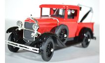 Ford Model A Tow Truck 1931 красный, масштабная модель, Signature, scale18