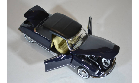 Citroen DS19 Cabriolet 1961 Royal Blue синий, масштабная модель, Citroën, Norev, scale18