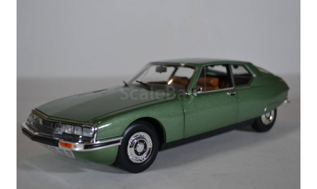 Citroen SM 1971 Vert Argente Métallisé (зеленый металлик), масштабная модель, Citroën, Norev, scale18