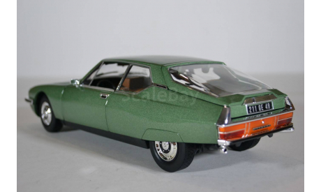 Citroen SM 1971 Vert Argente Métallisé (зеленый металлик), масштабная модель, Citroën, Norev, 1:18, 1/18