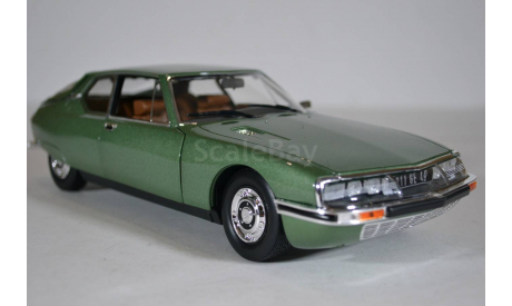 Citroen SM 1971 Vert Argente Métallisé (зеленый металлик), масштабная модель, Citroën, Norev, 1:18, 1/18