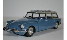 Citroen ID19 Break 1967 Monte Carlo Blue (синий), масштабная модель, Citroën, Norev, 1:18, 1/18