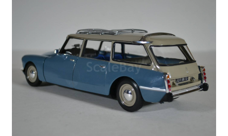 Citroen ID19 Break 1967 Monte Carlo Blue (синий), масштабная модель, Citroën, Norev, 1:18, 1/18
