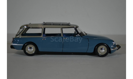 Citroen ID19 Break 1967 Monte Carlo Blue (синий), масштабная модель, Citroën, Norev, 1:18, 1/18