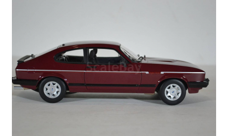 Ford Capri Mk.III 2.8 Injection 1982 красный, масштабная модель, Norev, scale18