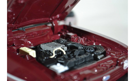 Ford Capri Mk.III 2.8 Injection 1982 красный, масштабная модель, Norev, scale18