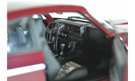 Ford Capri Mk.III 2.8 Injection 1982 красный, масштабная модель, Norev, scale18