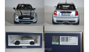 Mini Cooper S 2015 Silver MetallicBlack серебристый черный, масштабная модель, Norev, 1:18, 1/18