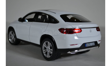 Mercedes-Benz GLE Coupé (C292) 2015 White Metallic белый мет, масштабная модель, Norev, scale18