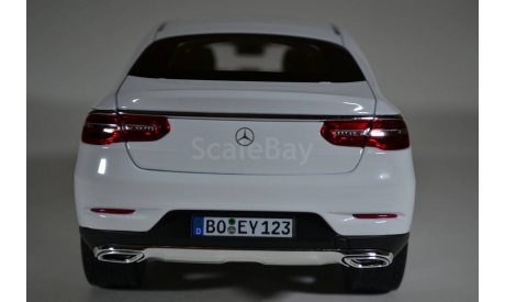 Mercedes-Benz GLE Coupé (C292) 2015 White Metallic белый мет, масштабная модель, Norev, scale18